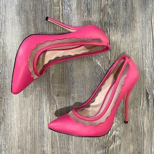 Madison by Shoedazzle Pink Pump High Heels size 7